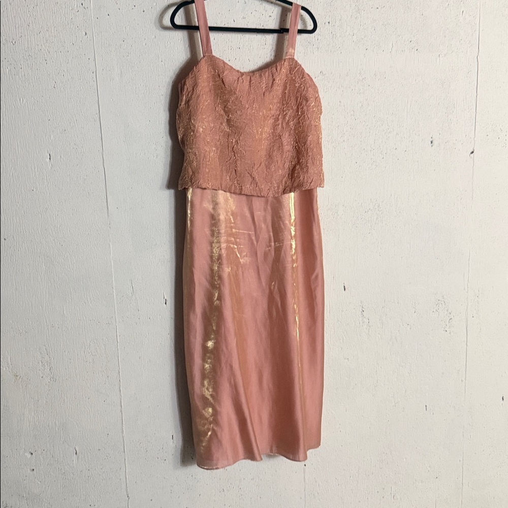 Vintage Blush Pink Dress Set, fits 12 - Picture 7 of 15